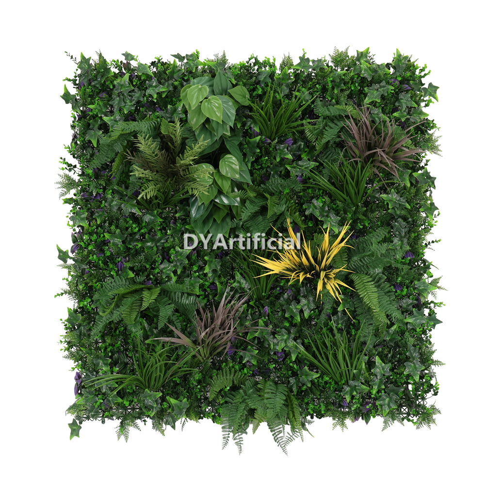 Lush Spring Yellow Green Wall Panel 100x100CM Outdoor UV Protected