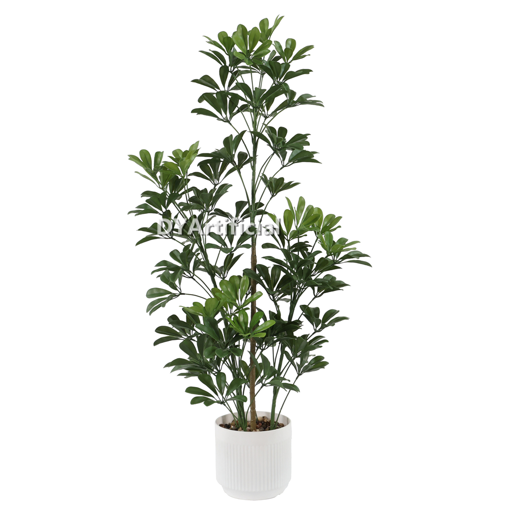Artificial Baby Schefflera Plants 110CM Height Outdoor UV Protected