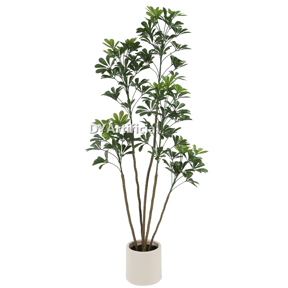Artificial Baby Schefflera Plants 170CM Height Outdoor UV Protected