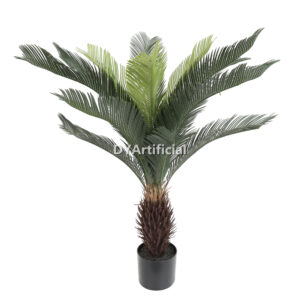 18CM Height Artificial Cycas Tree Outdoor UV Protected