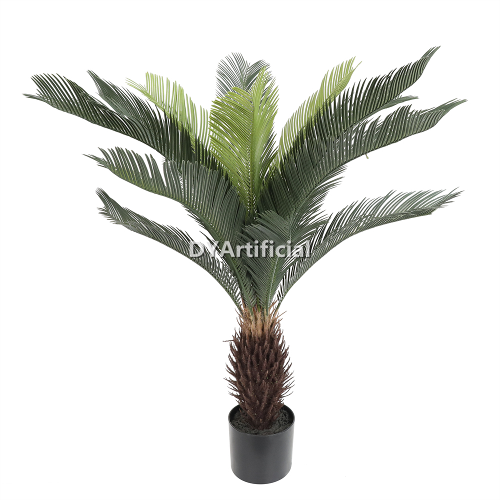 18CM Height Artificial Cycas Tree Outdoor UV Protected