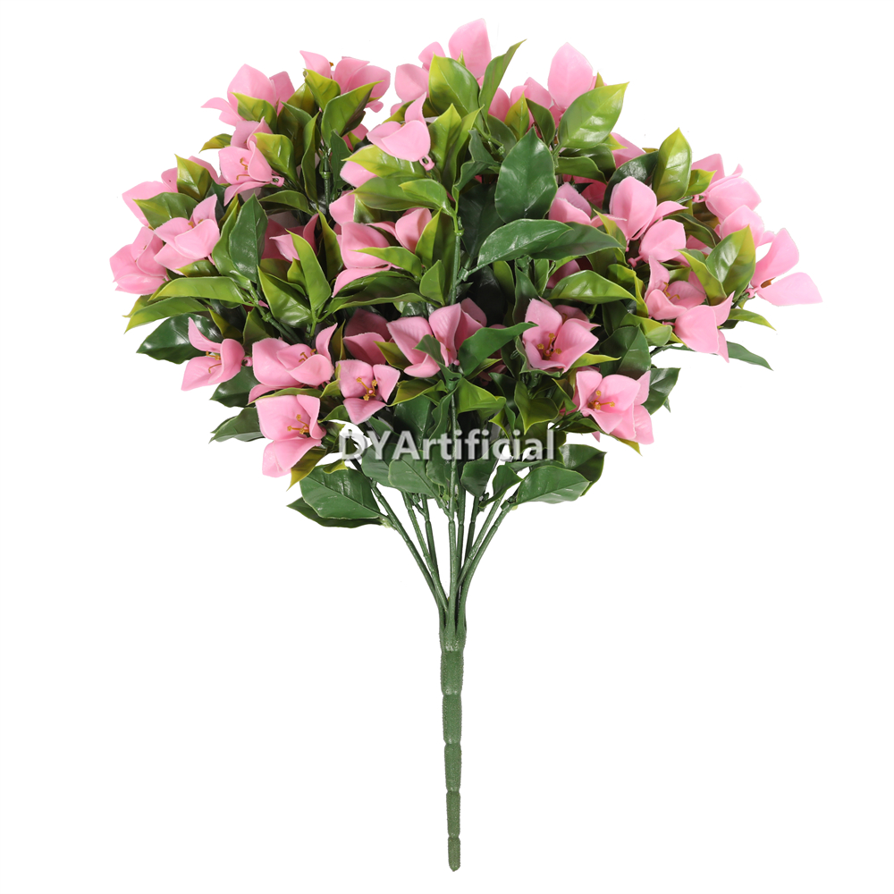 Gardenia leaf with Pink Plum Blossom 50CM UV Protected
