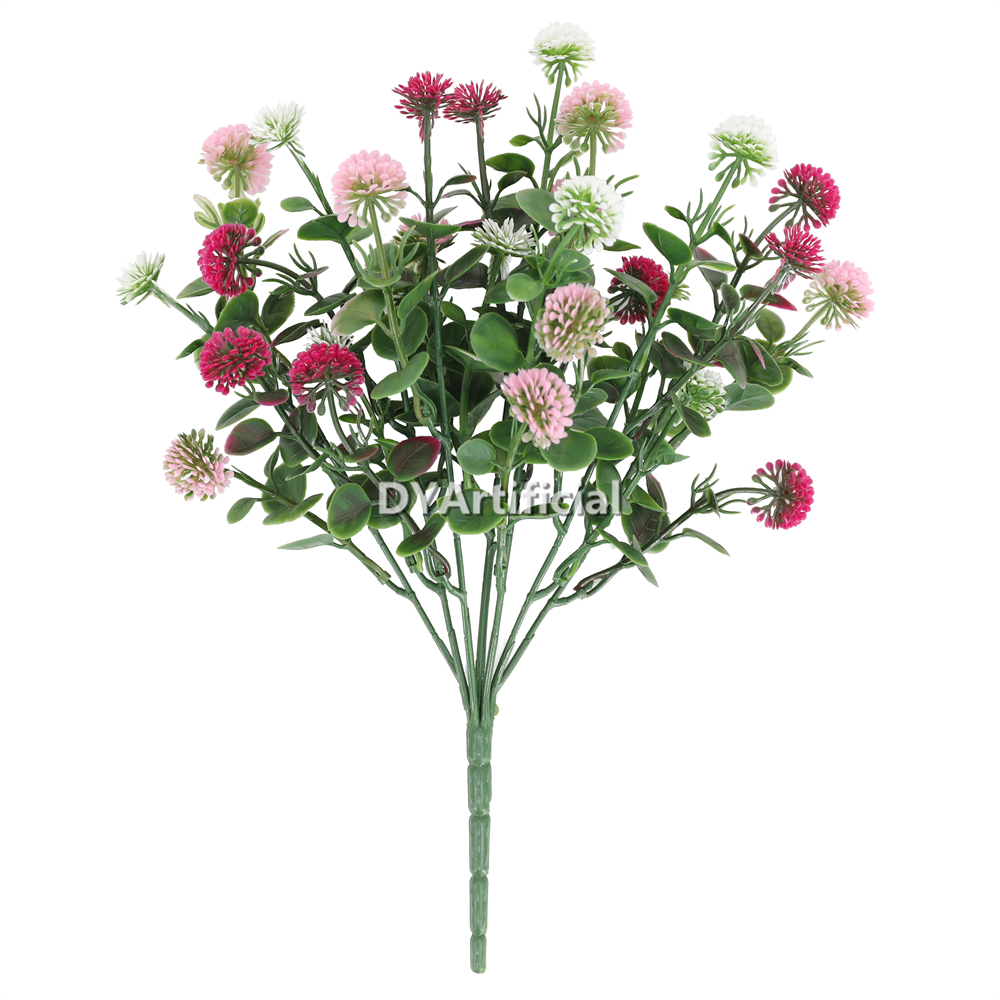 Artificial Bouquet of flowers with fruit 33CM Length Outdoor Mixed Colors