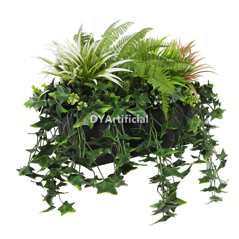 Potted Mixed Greenery for Balcony Outside 60CM Length and 32CM Height