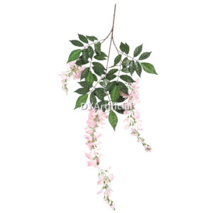 Premium Artificial wisteria Blossom in Pink 100CM Fire Retardant