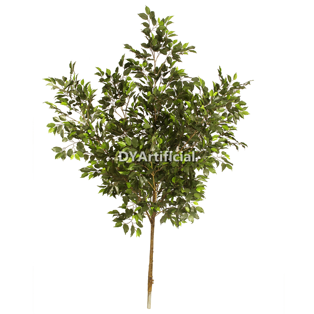 210CM Length Long Stem Artificial Ficus Tree Branches Outdoor 2155 Leaves