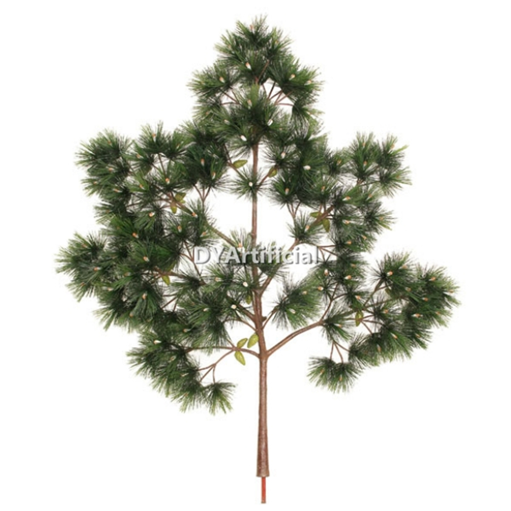 205CM Length Pine Tree Branches Outdoor 127 Leaves 30 Fruits