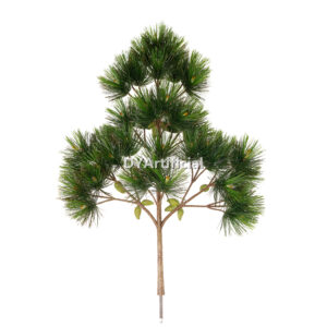 125CM Length Pine Tree Branches Outdoor 43 Leaves 12 Fruits