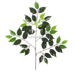 60CM Length Small Artificial Ficus Tree Foliages 43 Leaves Outdoor