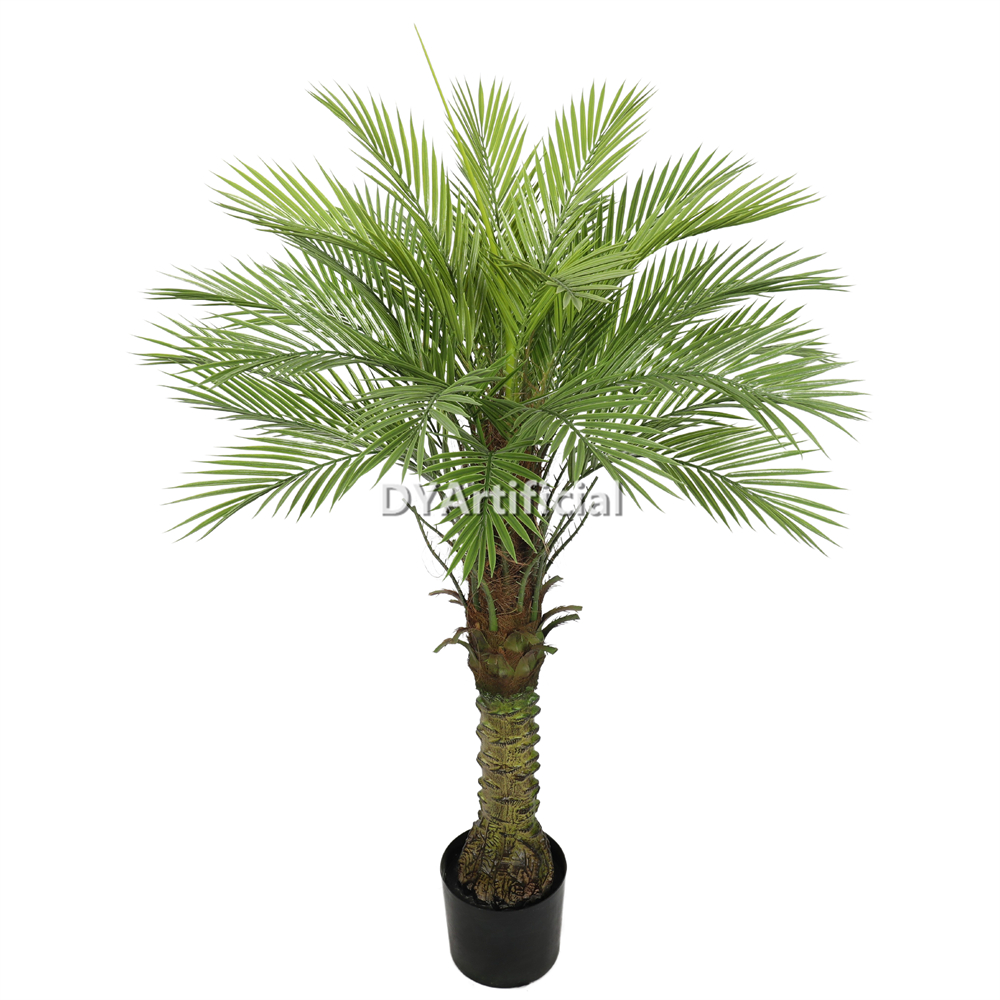 Artificial Slim Palm Straight Trunk 135CM Indoor Outdoor