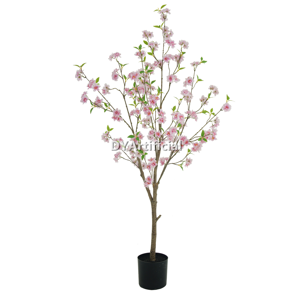 Pink Artificial Cherry Blossom Tree 150CM Indoor