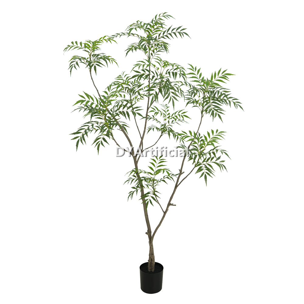 Artificial Mahonia Fortunei Tree 210CM Height Indoor