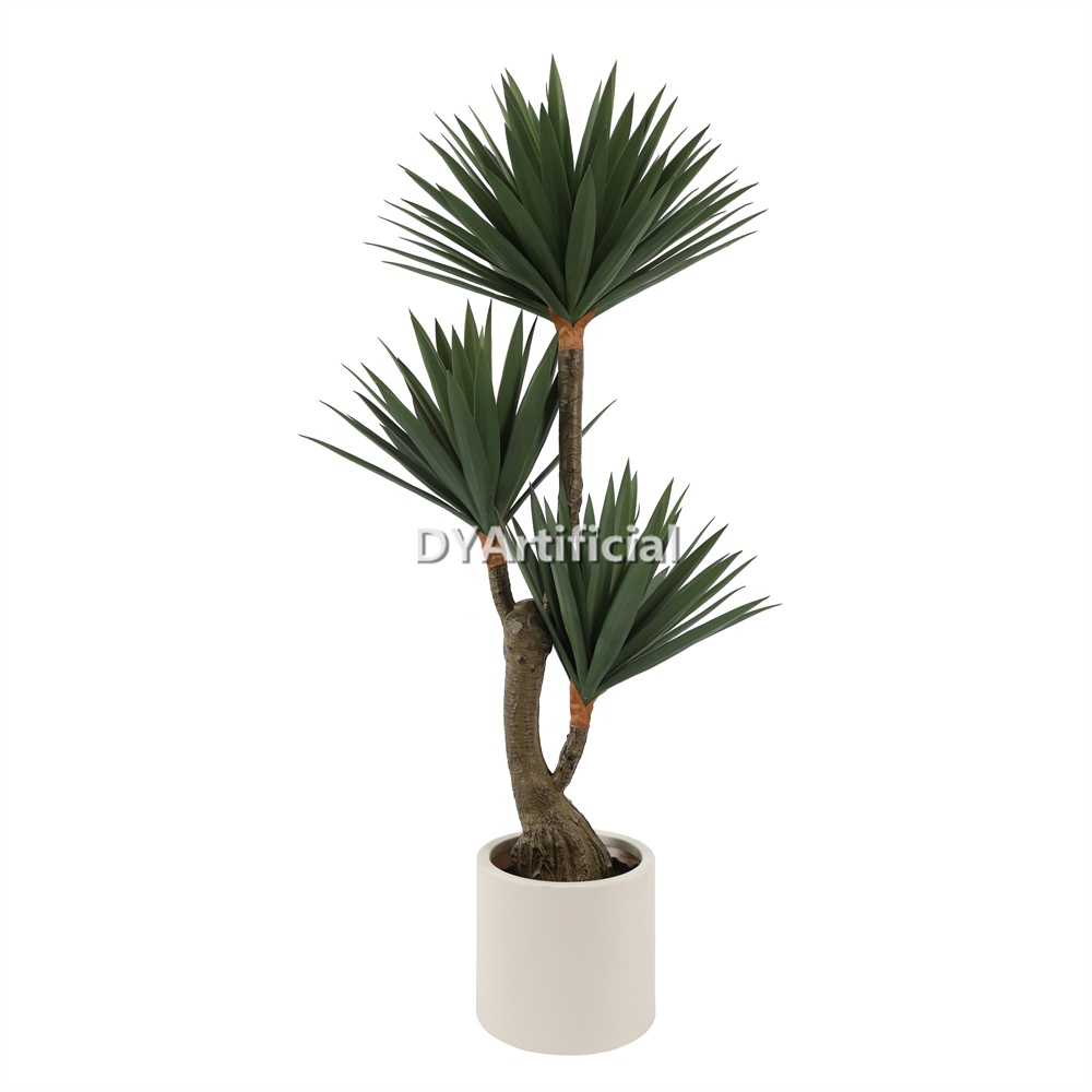 Premium Artificial Yucca Plants Tree 115CM Height Outdoor UV Protected