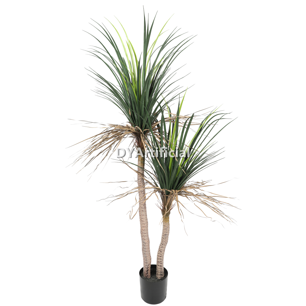 Artificial Yucca Plants Tree Double Trunk Green 160CM Indoor Outdoor