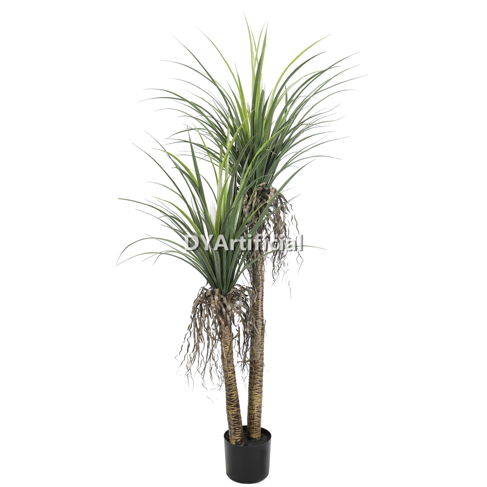 Artificial Yucca Plants Tree Double Trunk Green 180CM Indoor Outdoor