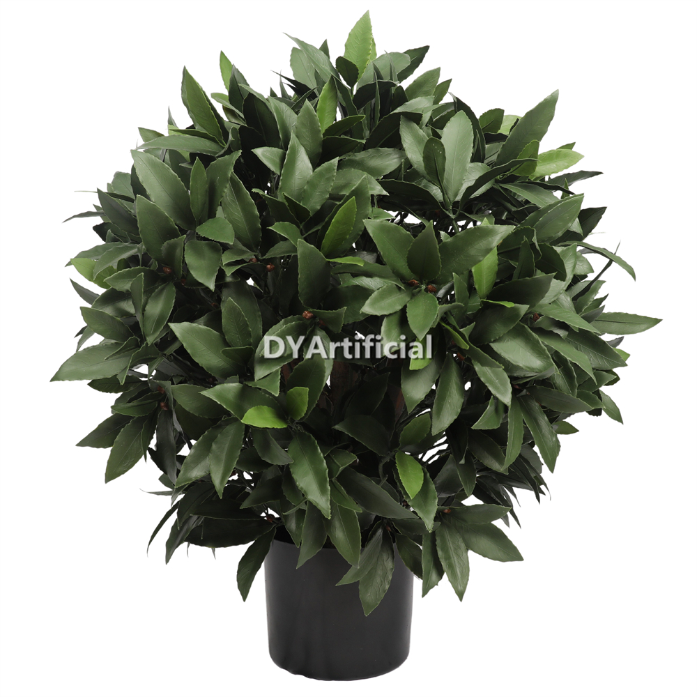 Φ 50CM Artificial Bay Laurel Tree in Ball Outdoor