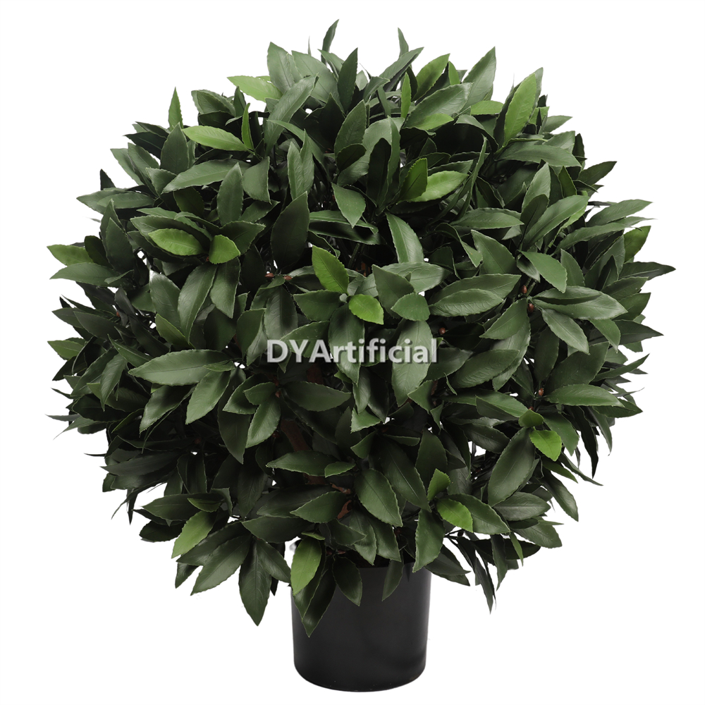 Φ 60CM Artificial Bay Laurel Tree in Ball Outdoor