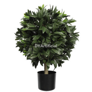 77CM Height 50CM Diameter Artificial Bay Laurel Tree in Ball Outdoor