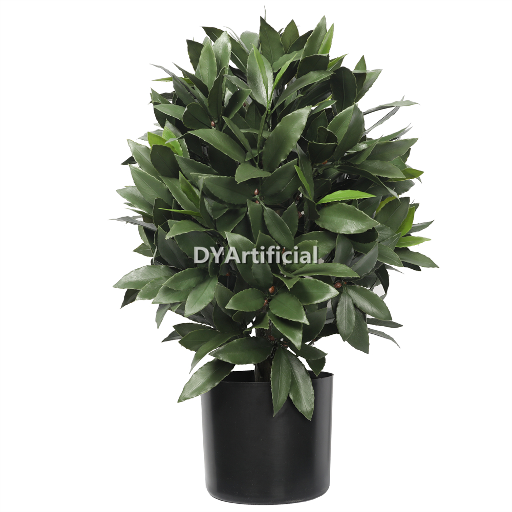 60CM Height Artificial Bay Laurel Oval Tree Outdoor