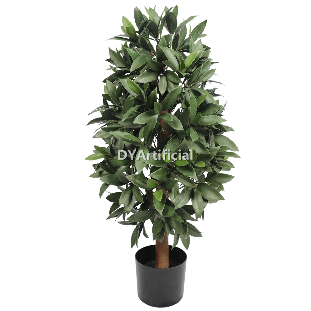 90CM Height Artificial Bay Laurel Oval Tree Outdoor