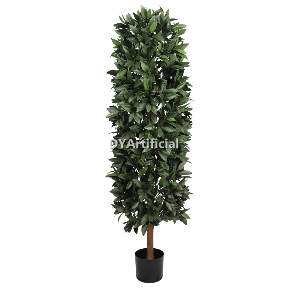 150CM Height Artificial Bay Laurel Column Tree Outdoor