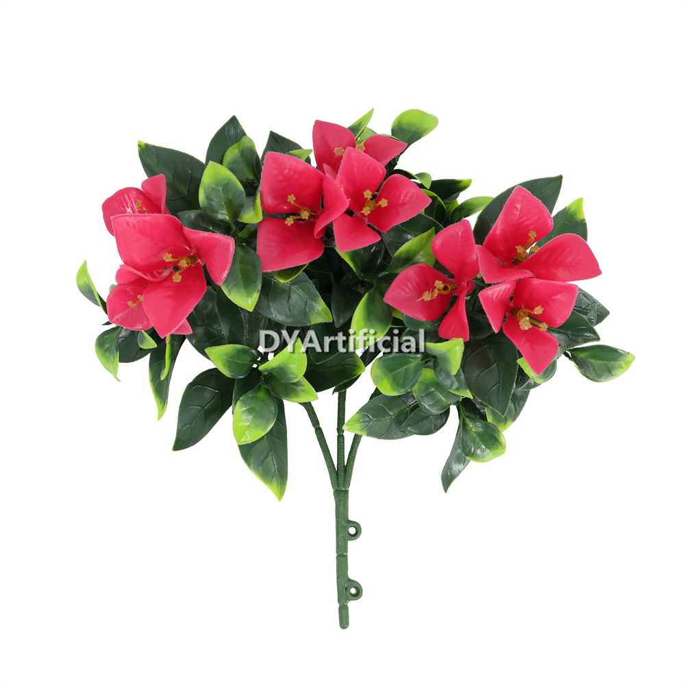 Gardenia leaf with Red Plum Blossom 30CM UV Protected