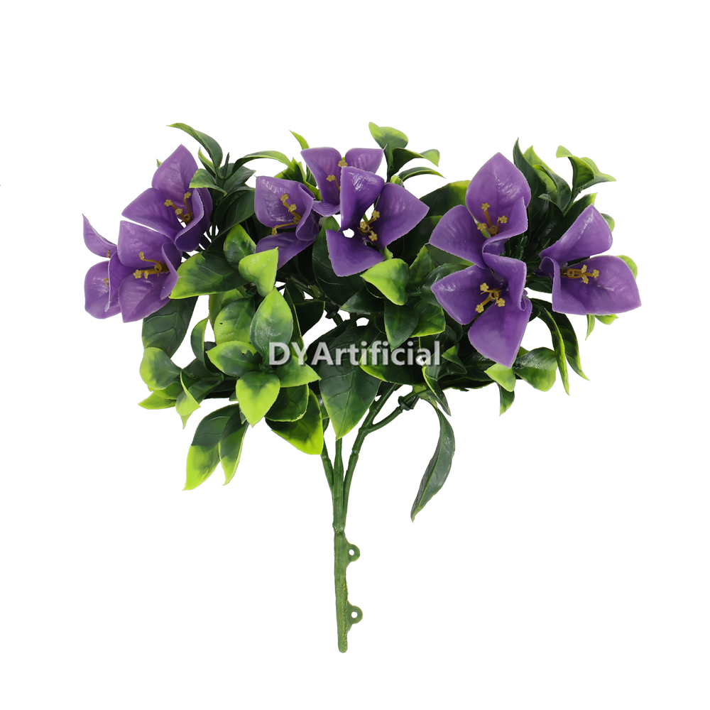 Gardenia leaf with Purple Plum Blossom 30CM UV Protected