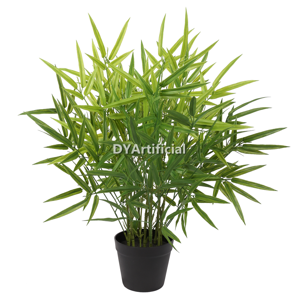 60CM Height Dark Green Artificial Bamboo Tree UV FR