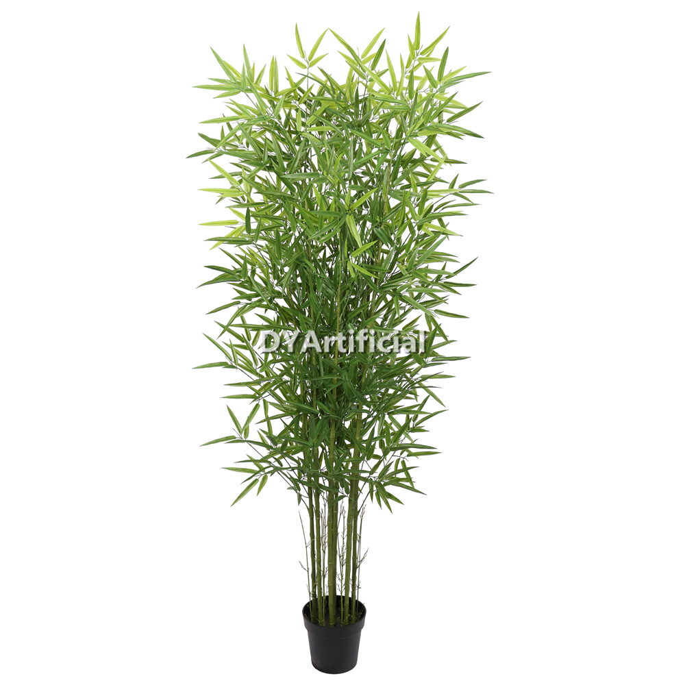 180CM Height Dark Green Artificial Bamboo Tree UV FR