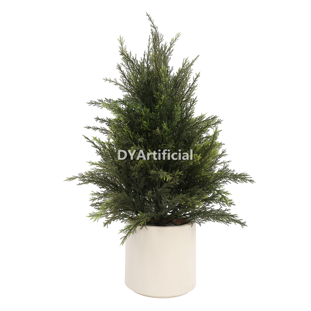 70CM Height Artificial Cypress Tree Outdoor UV Protected