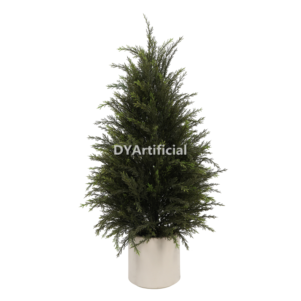 90CM Height Artificial Cypress Tree Outdoor UV Protected