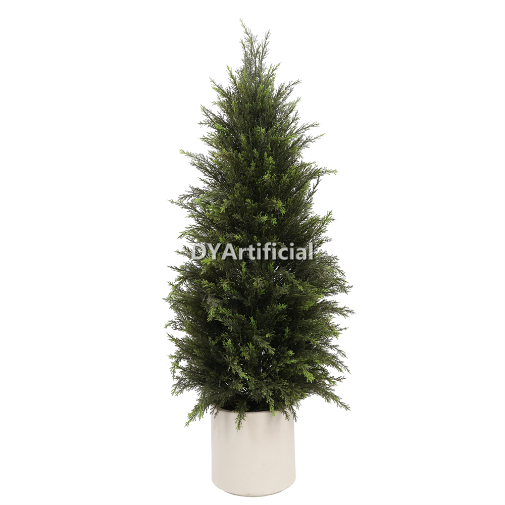120CM Height Artificial Cypress Tree Outdoor UV Protected