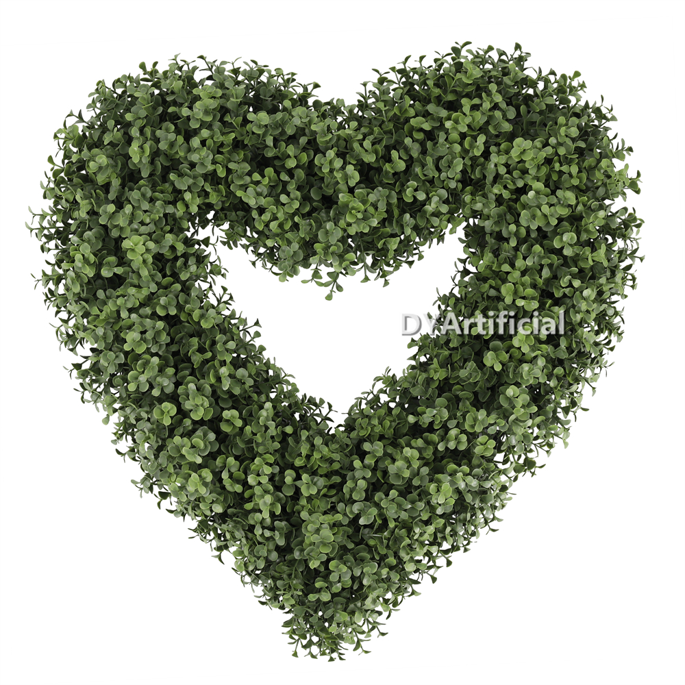 Artificial Buxus Love 50CM Diameter and 17CM Diameter