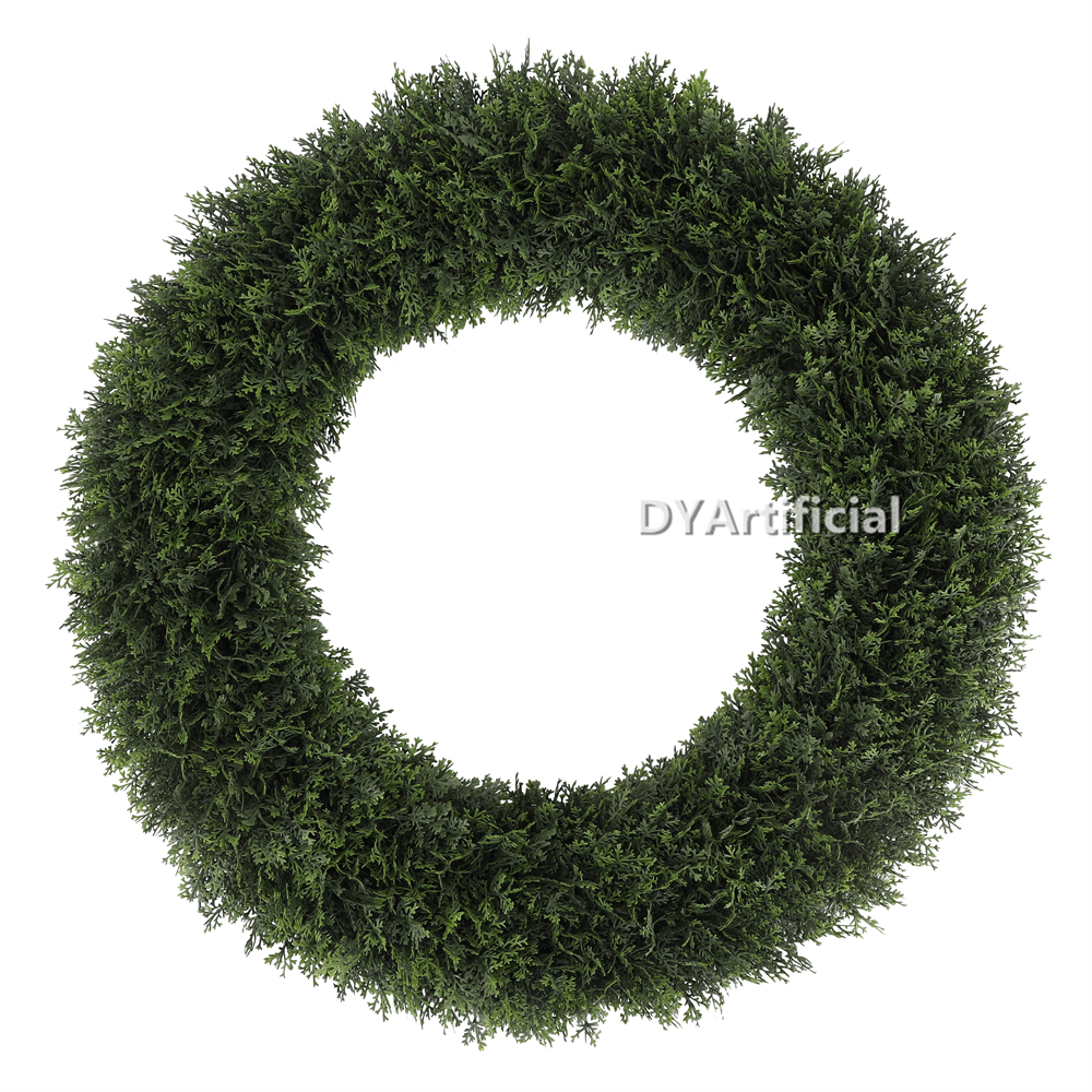 Artificial Cypress 76CM Diameter  Double Sides Outdoor UV Protected