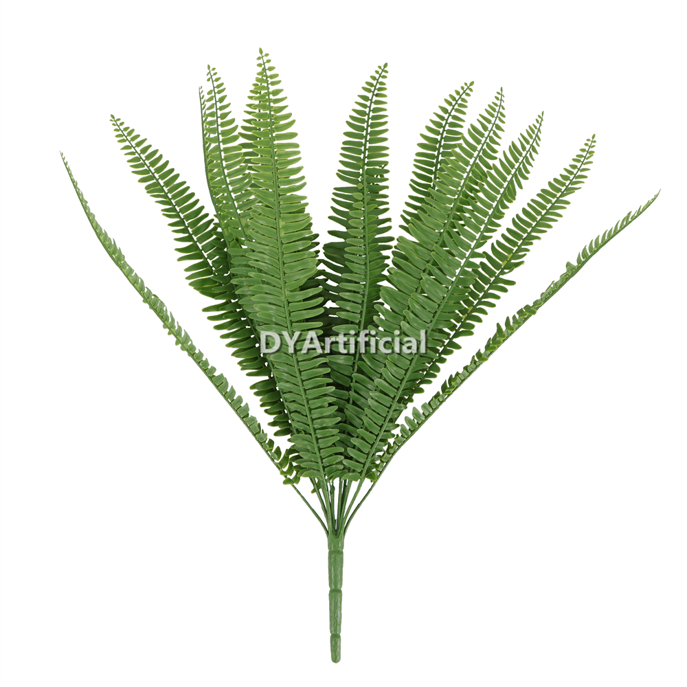 58CM Length Artificial Fern Spring Color Outdoor UV Protected