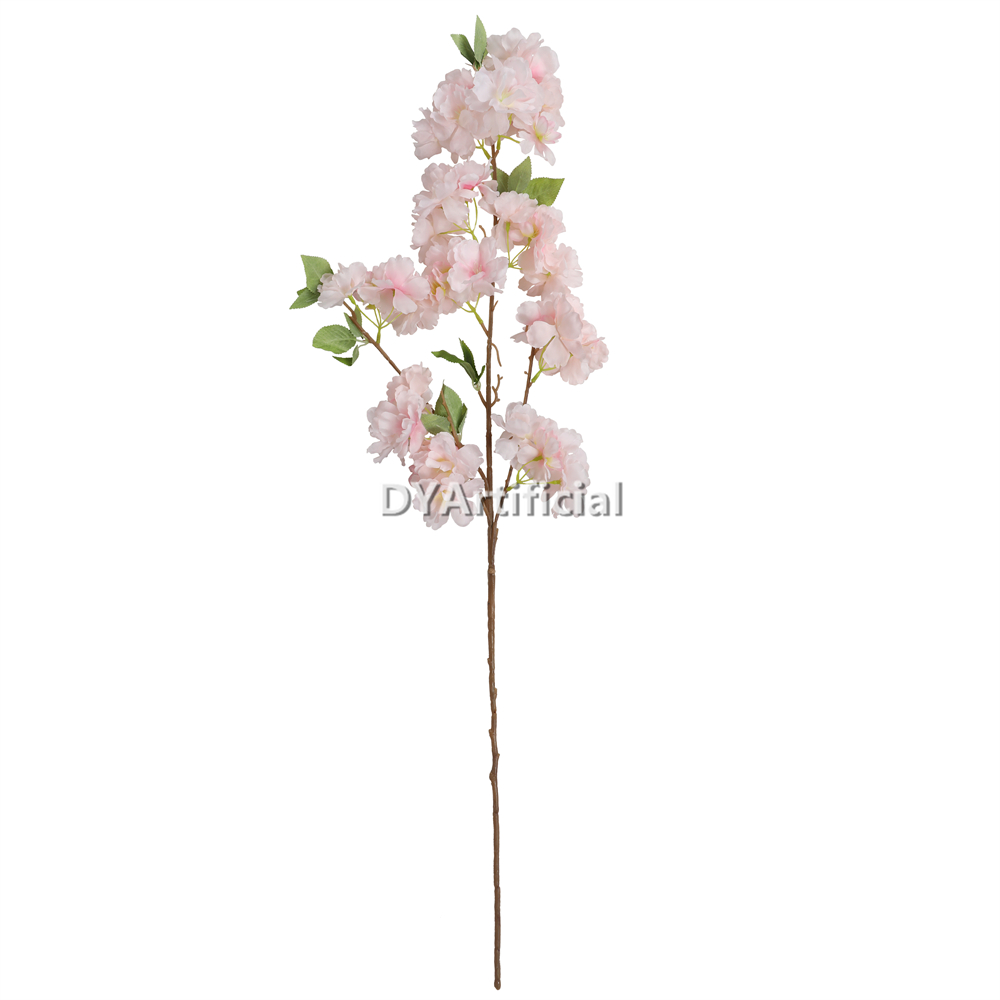 110CM Length Light Pink Artificial Cherry Blossom Indoor