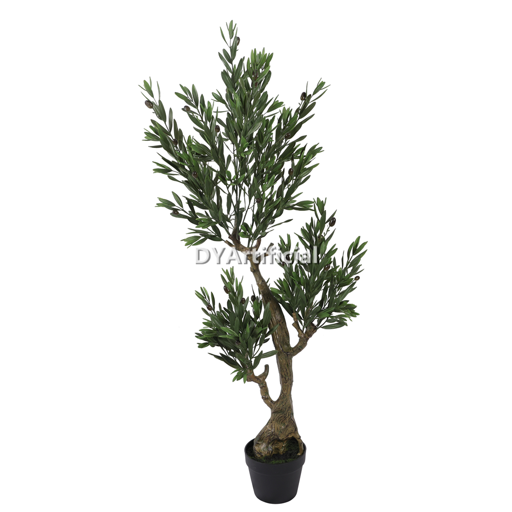 Premium Artificial Olive Tree 132CM Height Outdoor UV Protected