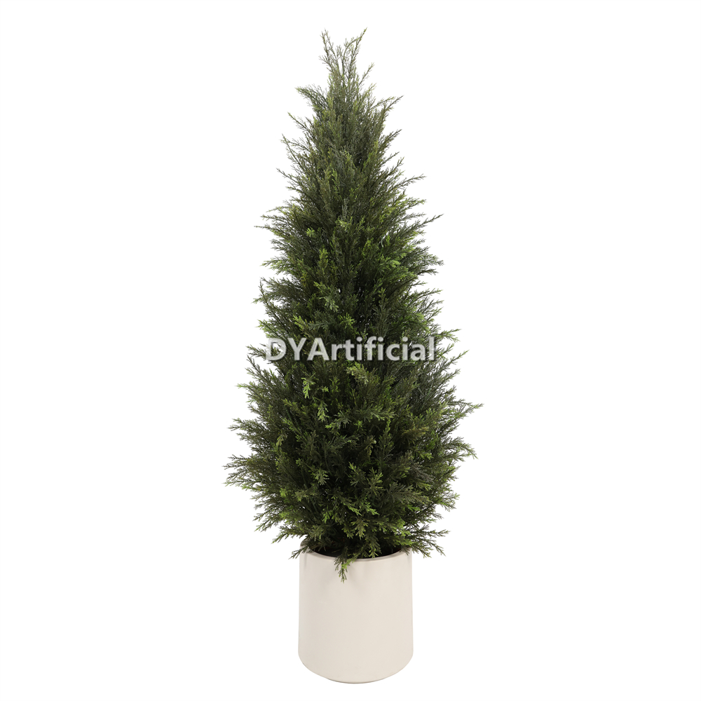 155CM Height Artificial Cypress Tree Outdoor UV Protected