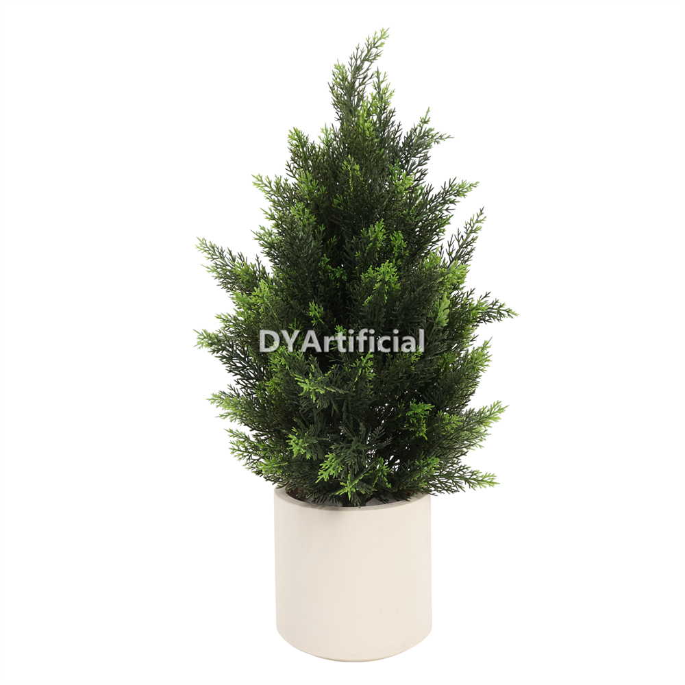 70CM Height Artificial Cypress Tree Outdoor UV Protected