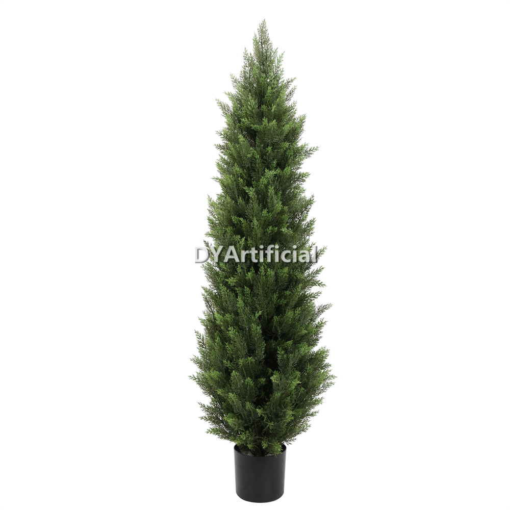155CM Height Artificial Cypress Tree Outdoor UV Protected