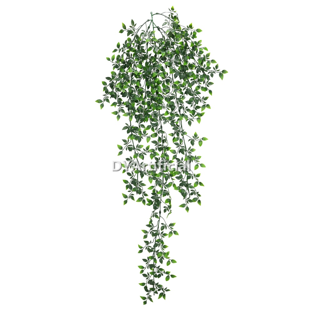 Artificial Nandina Domestica Hanging 125CM Length Dark Green Outdoor UV Protected