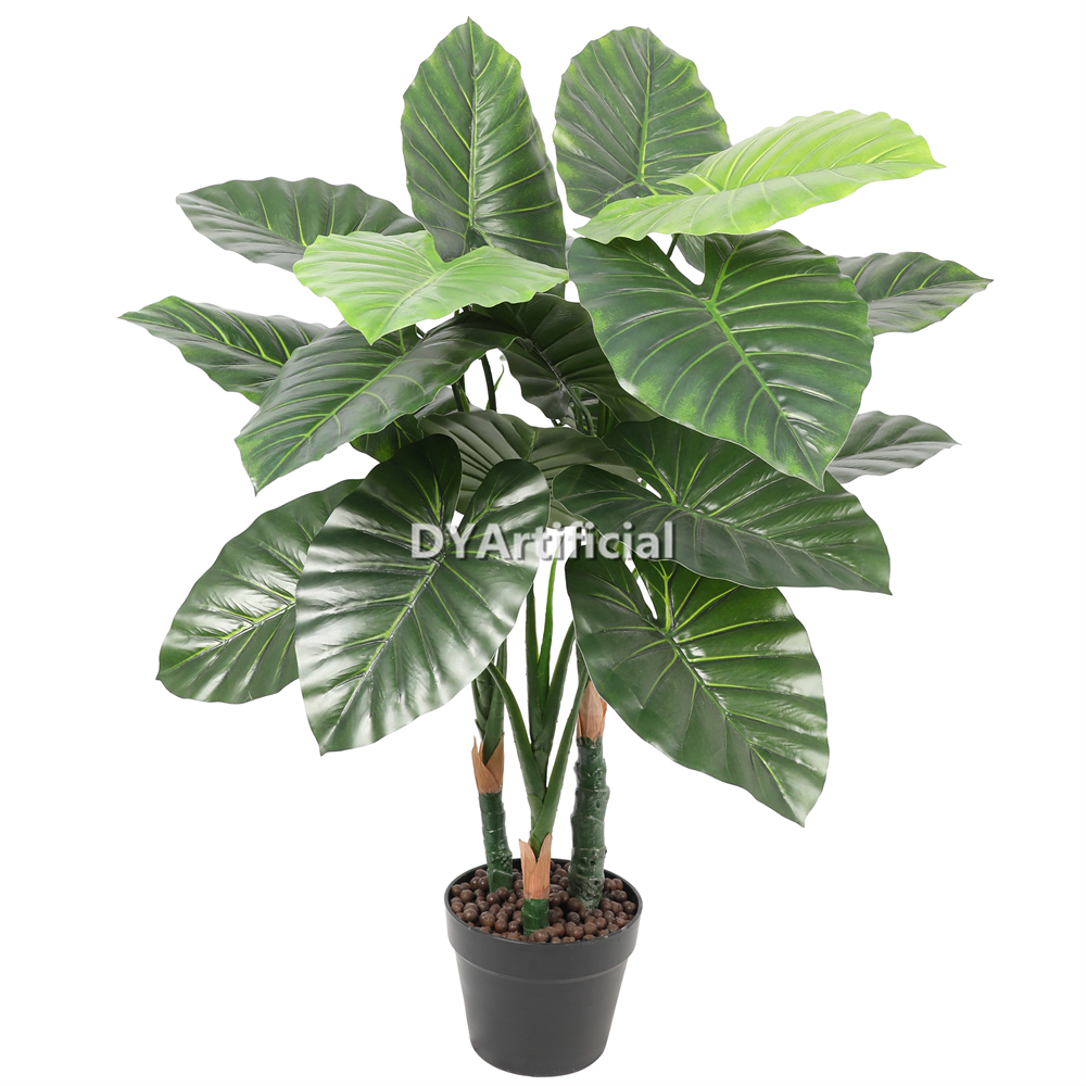 Premium Artificial Big Leaf Taro Tree 100CM Indoor