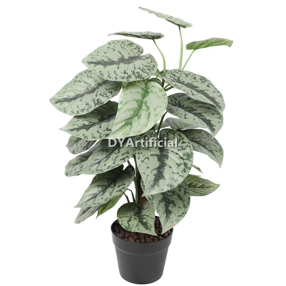 60CM Height Artificial Scindapsus pictus Argyraeus Green Indoor