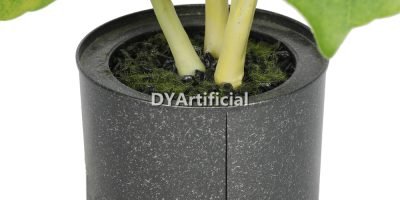dypa 129 potted artificial mini taro 26cm 1