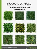 Outdoor UV Protected Plants Wall Catalog