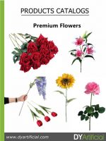premium flowers catalog request